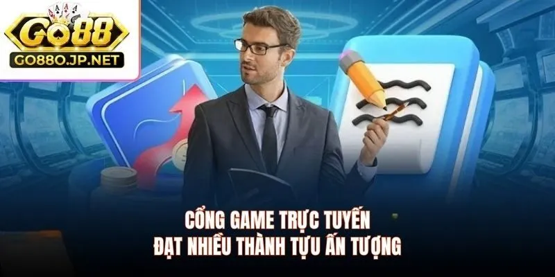 Cổng game trực tuyến đạt nhiều thành tựu ấn tượng
